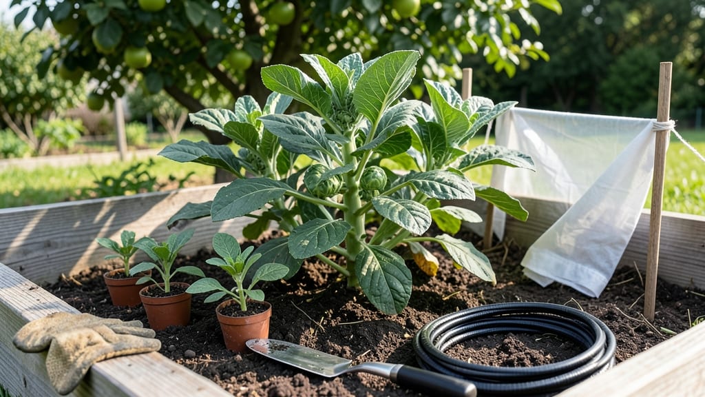 When to Plant Brussel Sprouts in Indiana: Frost-Free Deadlines by Microclimate
