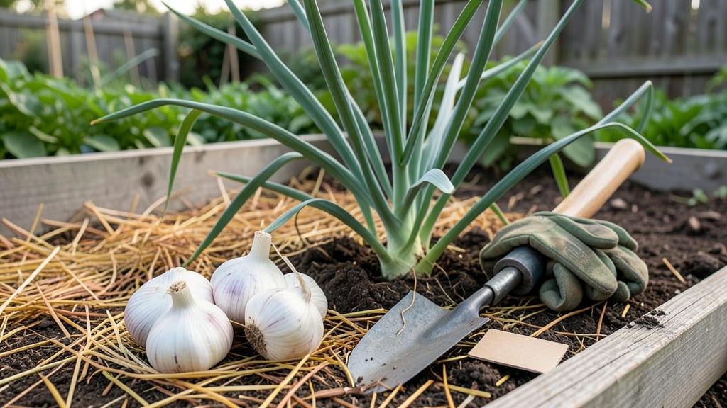 When to Plant Garlic in Zone 8a: Hardneck vs Softneck Timing for Peak Yields
