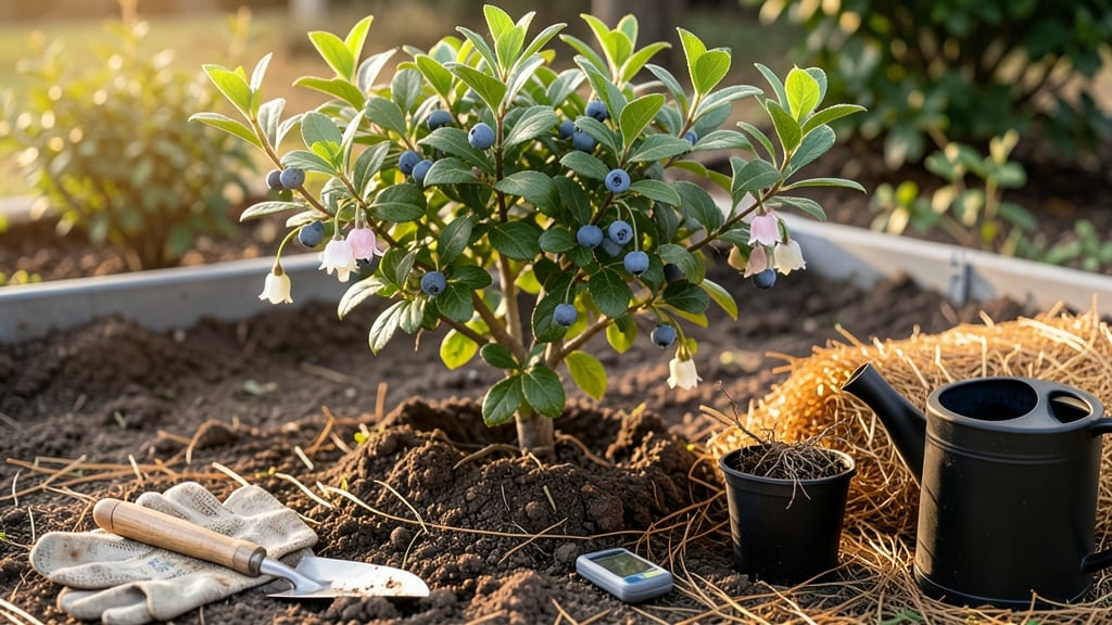 When to Plant Blueberry Bushes in Georgia: Chill-Hour Matching Calendar for Zone 7-8 Success