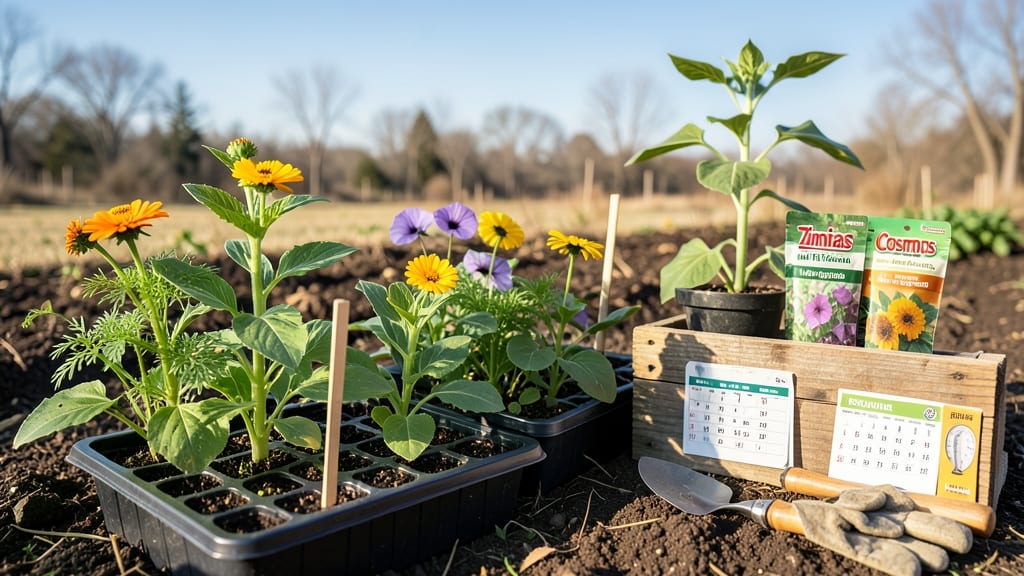 When to Plant Flower Seeds in Kansas: Exact Months by Microclimate Zone