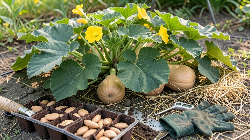 When to Plant Butternut Squash Seeds in UK: Soil Temp & Frost-Free Deadlines by Region