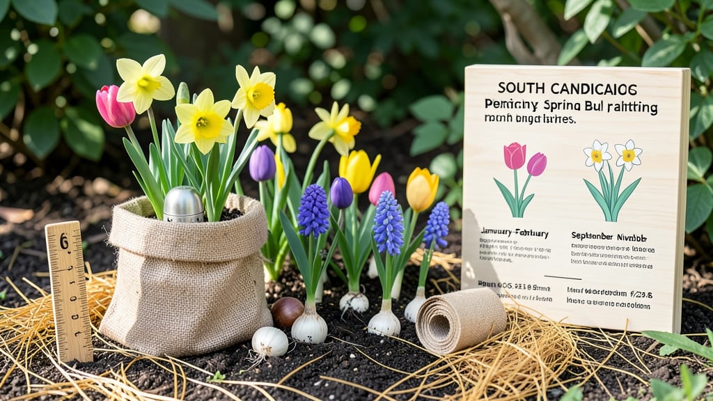 When to Plant Bulbs in South Carolina: Optimal Months by Variety Type
