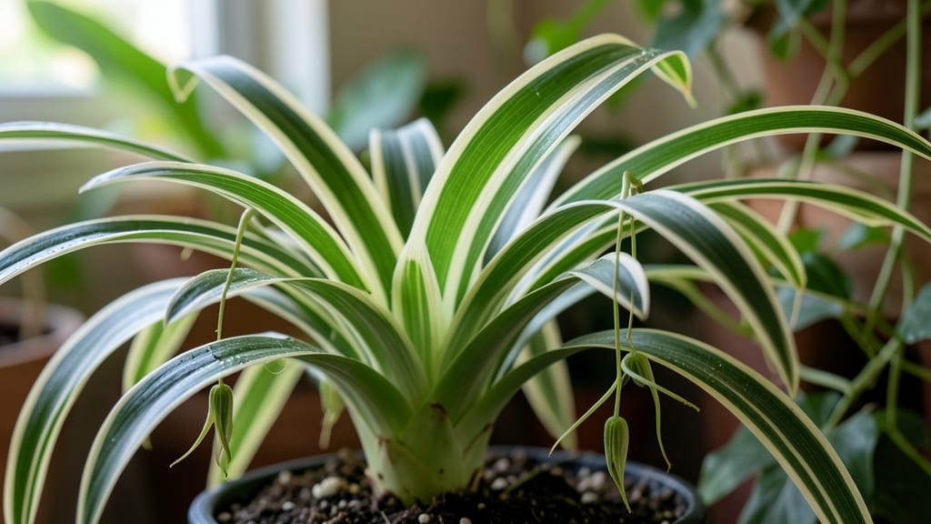 How Much Light Does a Spider Plant Require: Ideal Brightness for Healthy Growth Patterns