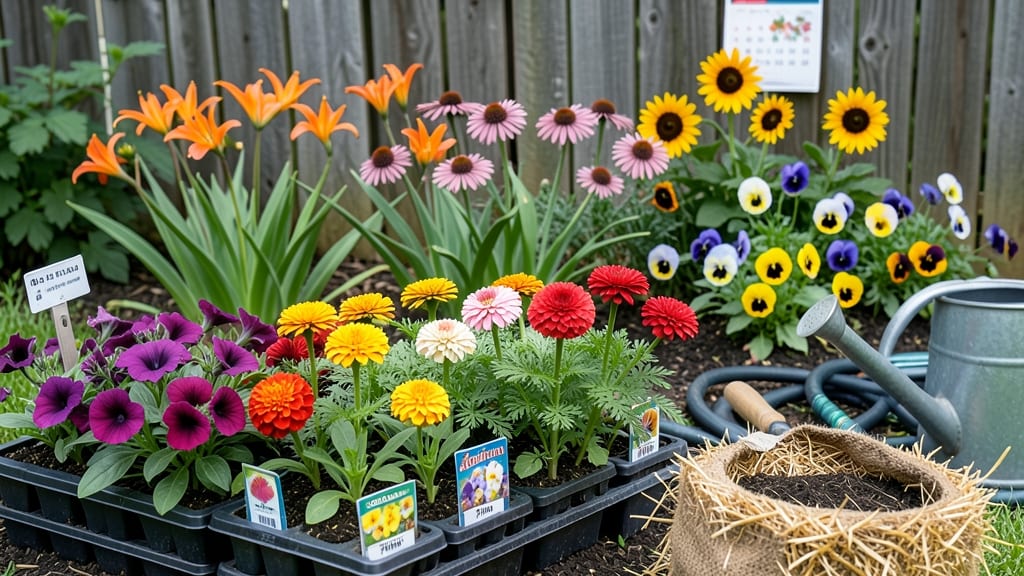 When to Plant Flowers in NJ: Microclimate-Specific Weeks for Zero Frost Risk by County