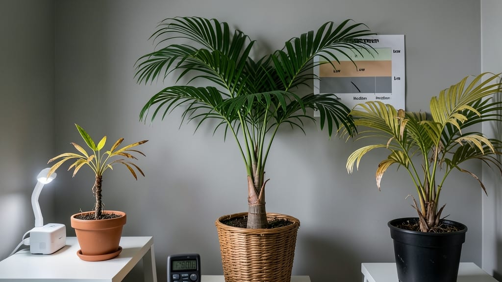 How Much Light Do Palm Plants Need: Bright Indirect Sunlight Secrets for Thriving Growth